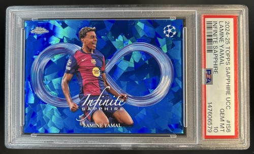 Lamine Yamal 2024 Topps Chrome Sapphire #IS-6