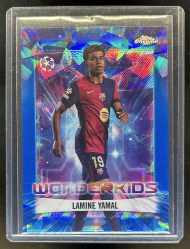 Lamine Yamal 2024 Topps Chrome Sapphire #WK-1