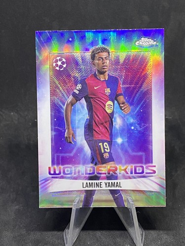 Lamine Yamal 2025 Topps Chrome Silver Refractor