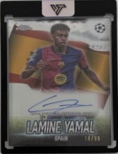 Lamine Yamal 2024 Topps Chrome UCC /99