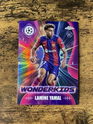 Lamine Yamal 2024 Topps Chrome UEFA