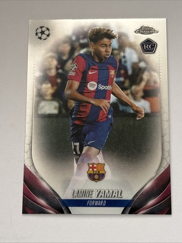 Lamine Yamal 2023 Topps Chrome UEFA