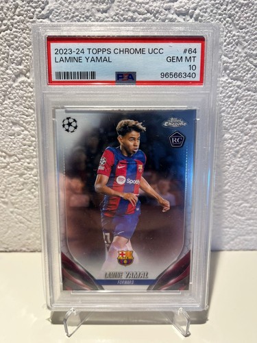 Lamine Yamal 2023 Topps Chrome UEFA Club Competitions #64