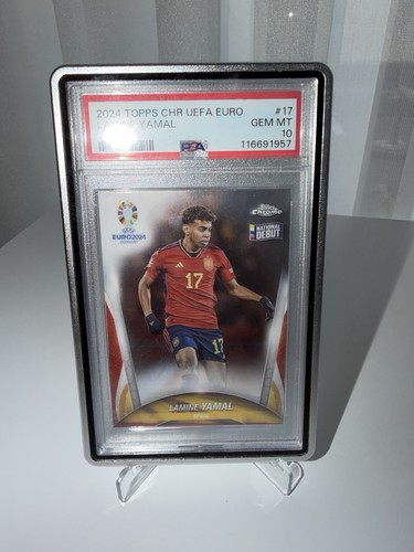 Lamine Yamal 2024 Topps Chrome UEFA EURO