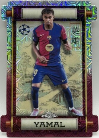 Lamine Yamal 2024 Topps Chrome UEFA Japan Edition
