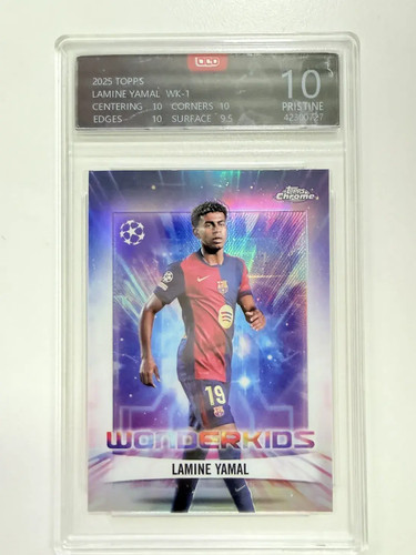 Lamine Yamal 2025 Topps Chrome WK-1