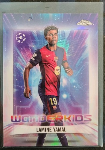 Lamine Yamal 2024 Topps Chrome WK-1