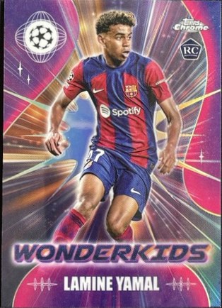 Lamine Yamal 2023 Topps Chrome #WK-3