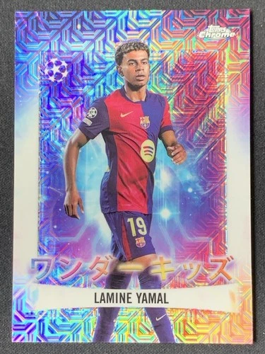 Lamine Yamal 2024 Topps Chrome WK-5
