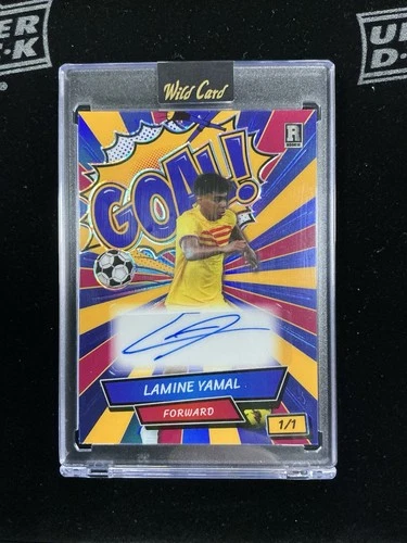 Lamine Yamal 2024 Wild Card Comix 1/1