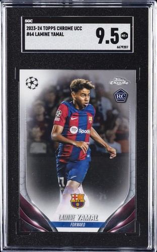 Lamine Yamal 2023 Topps Cromo Competiciones de Clubes UEFA #64
