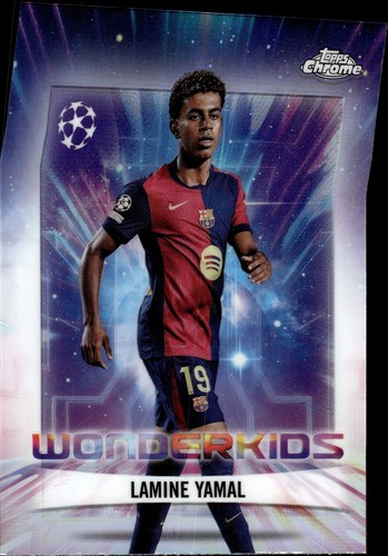 Lamine Yamal 2024 Topps Cromo Competiciones de Clubes UEFA WK-1