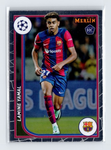 Lamine Yamal 2023 Topps Cromo Merlín UEFA