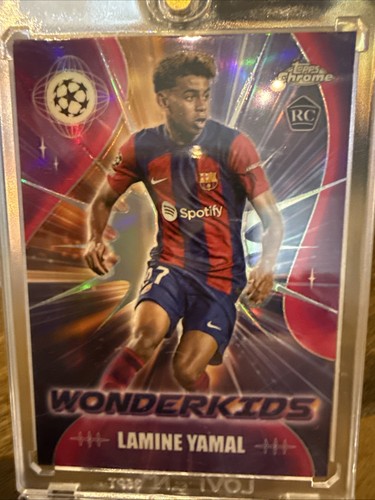 Lamine Yamal 2024 Topps Cromo Refractor