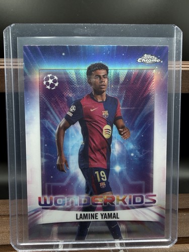 Lamine Yamal 2025 Topps Cromo Refractor #WK-1