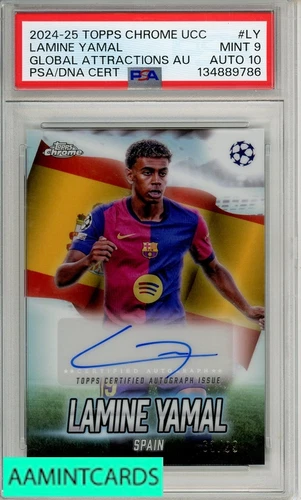 Lamine Yamal 2024 Topps Cromo UCC