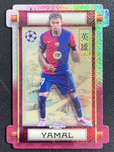 Lamine Yamal 2024 Topps Cromo UCC Edición Japón #HR-4
