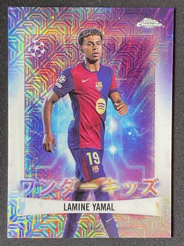 Lamine Yamal 2024 Topps Cromo UCC Edición Japón WK-5