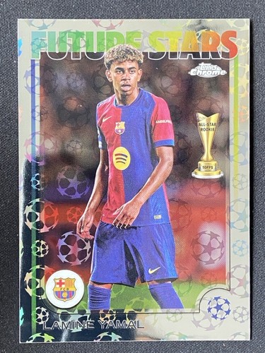 Lamine Yamal 2024 Topps Cromo UCC Logofractor