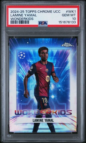 Lamine Yamal 2024 Topps Cromo UCC #WK1