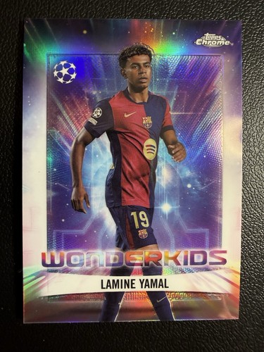 Lamine Yamal 2025 Topps Cromo UCL WK-1