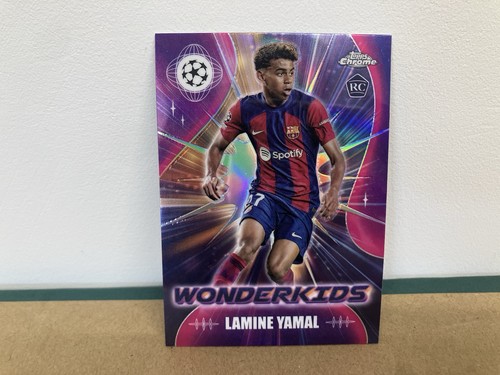 Lamine Yamal 2023 Topps Cromo UEFA