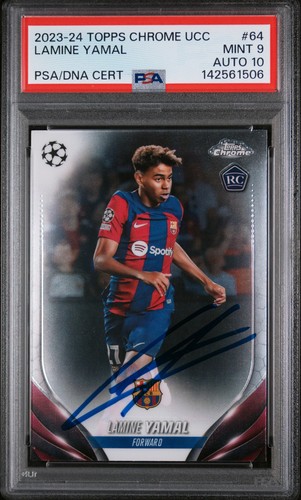 Lamine Yamal 2023 Topps Cromo UEFA Champions League #64