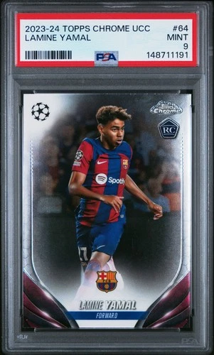 Lamine Yamal 2024 Topps Cromo UEFA Club Competiciones #64