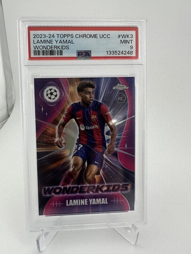 Lamine Yamal 2023 Topps Cromo UEFA Club Competiciones