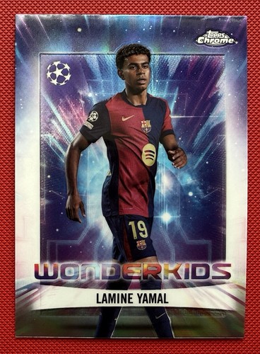Lamine Yamal 2024 Topps Cromo UEFA Club Competiciones