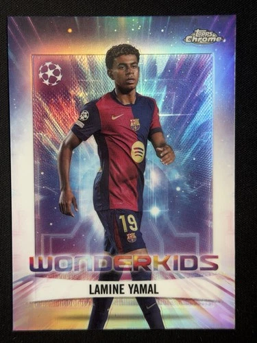 Lamine Yamal 2024 Topps Cromo UEFA Clubes Competiciones
