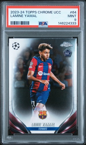 Lamine Yamal 2023 Topps Cromo UEFA Clubes Competiciones #64