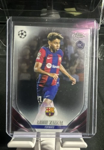 Lamine Yamal 2023 Topps Cromo UEFA Clubes Competiciones