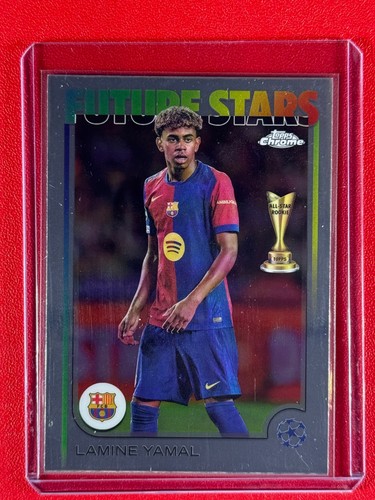 Lamine Yamal 2024 Topps Cromo UEFA Clubes Competiciones