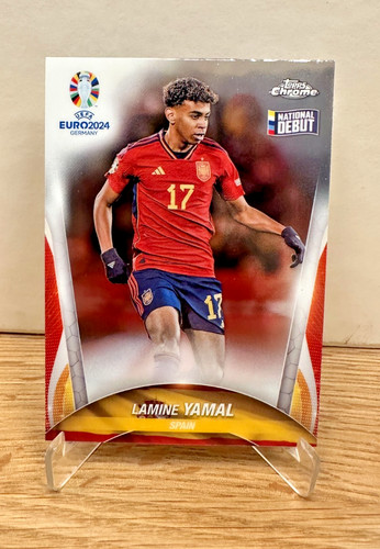 Lamine Yamal 2024 Topps Cromo UEFA Euro