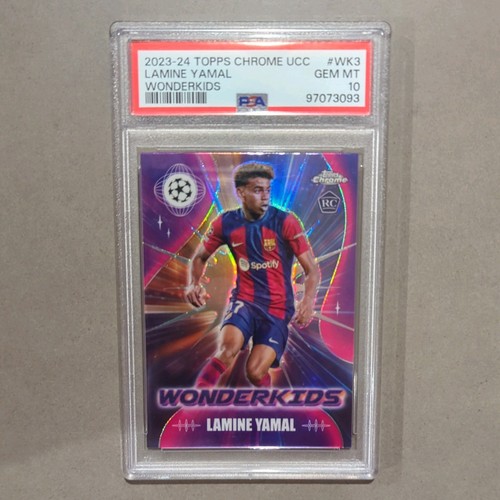 Lamine Yamal 2023 Topps Cromo UEFA WK3
