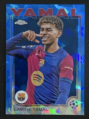 Lamine Yamal 2024 Topps Cromo Zafiro #27