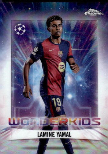 Lamine Yamal 2024 Topps Cromo Zafiro Edition UEFA Club Comp Sapphire Edition