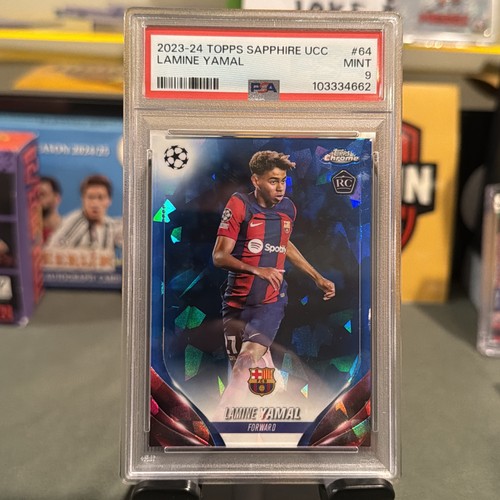Lamine Yamal 2023 Topps Cromo Zafiro Sapphire