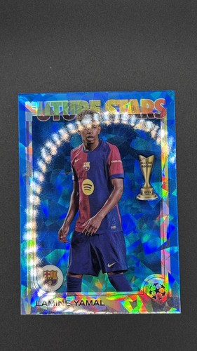 Lamine Yamal 2024 Topps Cromo Zafiro UEFA Sapphire