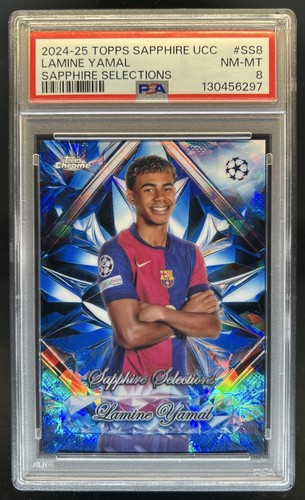 Lamine Yamal 2024 Topps Cromo Zafiro UEFA Zafiro