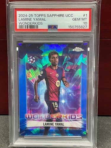 Lamine Yamal 2024 Topps Cromo Zafiro Zafiro