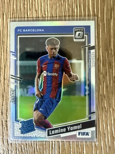 Lamine Yamal 2023 Panini Donruss FIFA Optic Holo Prizm
