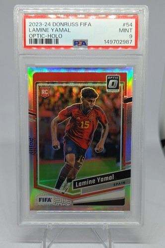 Lamine Yamal 2023 Panini Donruss FIFA Optic Holo Prizm