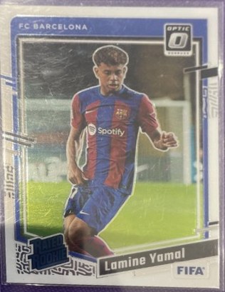 Lamine Yamal 2024 Panini Donruss Holo Optic Prizm