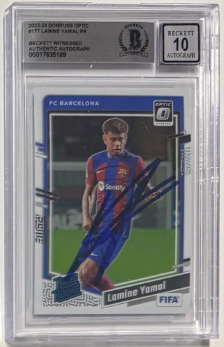 Lamine Yamal 2024 Panini Donruss Optic
