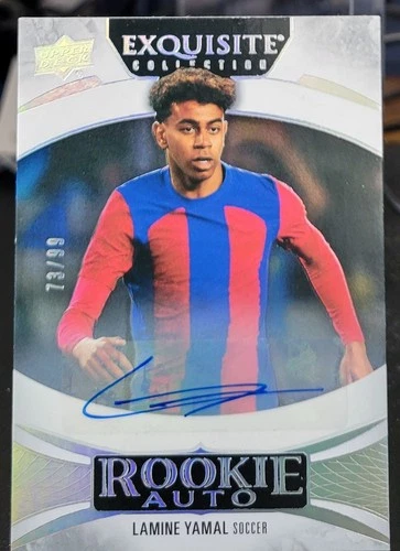 Lamine Yamal 2025 Upper Deck Exquisite Collection /99
