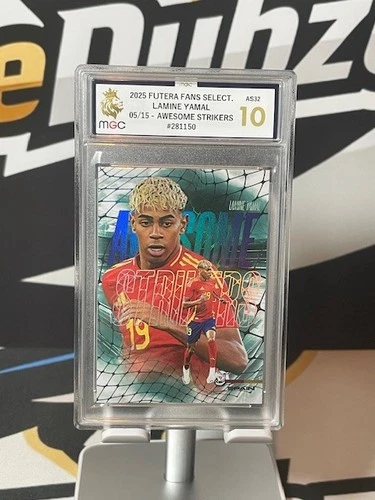 Lamine Yamal 2025 Futera Fans Select 5/15