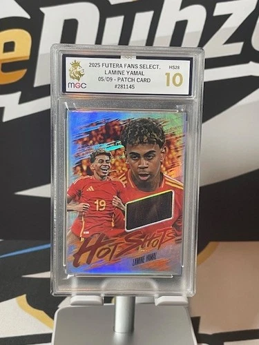 Lamine Yamal 2025 Futera Fans Select 5/9