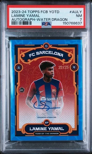 Lamine Yamal 2023 Topps FC Barcelona 22/25